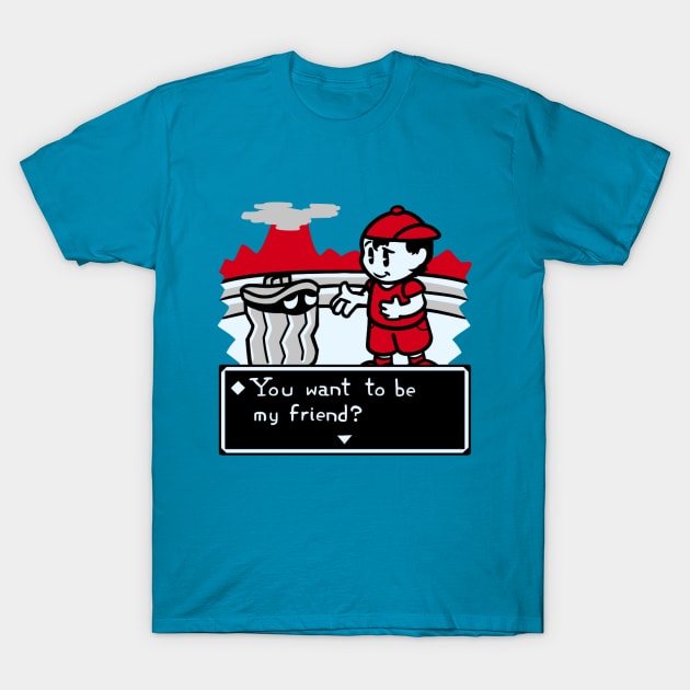 Makin' Friends T-Shirt by StarmanOmega's Art